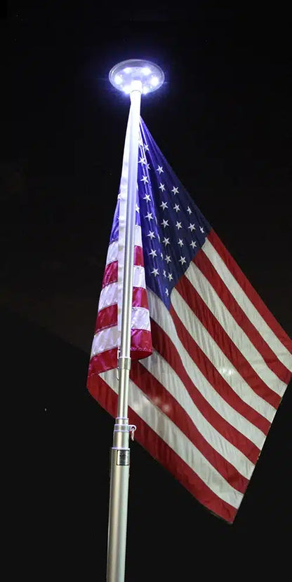 Solar Powered Flag Light